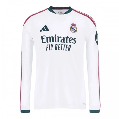 Maglia Real Madrid Primo 2026-27 Maniche Lunghe - Uomo Maglia Real Madrid Primo 2026-27 Maniche Lunghe - Uomo