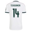Maglia Real Madrid Tchouameni 14 Primo 2026-27 Maniche Corte - Uomo Maglia Real Madrid Tchouameni 14 Primo 2026-27 Maniche Corte - Uomo