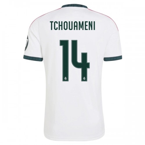 Maglia Real Madrid Tchouameni 14 Primo 2026-27 Maniche Corte - Uomo Maglia Real Madrid Tchouameni 14 Primo 2026-27 Maniche Corte - Uomo
