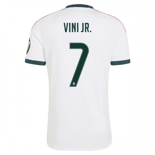 Maglia Real Madrid Vini JR 7 Primo 2026-27 Maniche Corte - Uomo Maglia Real Madrid Vini JR 7 Primo 2026-27 Maniche Corte - Uomo
