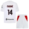 Divisa AC Milan Modrić 14 Secondo 2026-27 Maniche Corte - Bambino Divisa AC Milan Modrić 14 Secondo 2026-27 Maniche Corte - Bambino