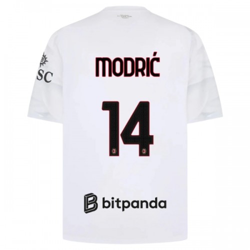 Maglia AC Milan Modrić 14 Secondo 2026-27 Maniche Corte - Uomo Maglia AC Milan Modrić 14 Secondo 2026-27 Maniche Corte - Uomo
