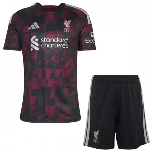 Divisa Liverpool Terzo 2026-27 Maniche Corte - Bambino Divisa Liverpool Terzo 2026-27 Maniche Corte - Bambino