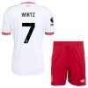 Divisa Liverpool Wirtz 7 Secondo 2026-27 Maniche Corte - Bambino
