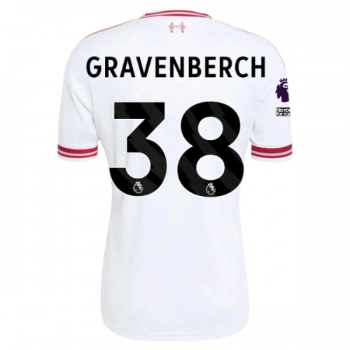 Maglia Liverpool Gravenberch 38 Secondo 2026-27 Maniche Corte - Uomo Maglia Liverpool Gravenberch 38 Secondo 2026-27 Maniche Corte - Uomo