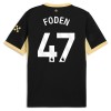 Maglia Manchester City Foden 47 Secondo 2026-27 Maniche Corte - Uomo Maglia Manchester City Foden 47 Secondo 2026-27 Maniche Corte - Uomo