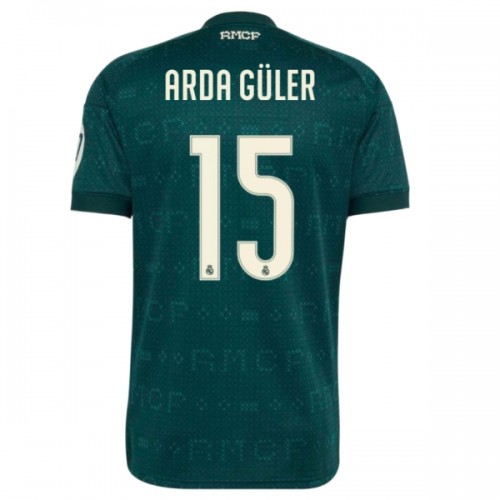 Maglia Real Madrid Arda Guler 15 Secondo 2026-27 Maniche Corte - Uomo Maglia Real Madrid Arda Guler 15 Secondo 2026-27 Maniche Corte - Uomo