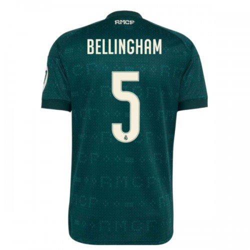 Maglia Real Madrid Bellingham 5 Secondo 2026-27 Maniche Corte - Uomo Maglia Real Madrid Bellingham 5 Secondo 2026-27 Maniche Corte - Uomo
