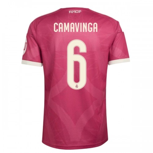 Maglia Real Madrid Camavinga 6 Terzo 2026-27 Maniche Corte - Uomo Maglia Real Madrid Camavinga 6 Terzo 2026-27 Maniche Corte - Uomo