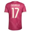 Maglia Real Madrid Cucurella 17 Terzo 2026-27 Maniche Corte - Uomo