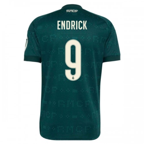 Maglia Real Madrid Endrick 9 Secondo 2026-27 Maniche Corte - Uomo Maglia Real Madrid Endrick 9 Secondo 2026-27 Maniche Corte - Uomo