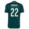Maglia Real Madrid Rudiger 22 Secondo 2026-27 Maniche Corte - Uomo
