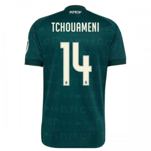 Maglia Real Madrid Tchouameni 14 Secondo 2026-27 Maniche Corte - Uomo Maglia Real Madrid Tchouameni 14 Secondo 2026-27 Maniche Corte - Uomo