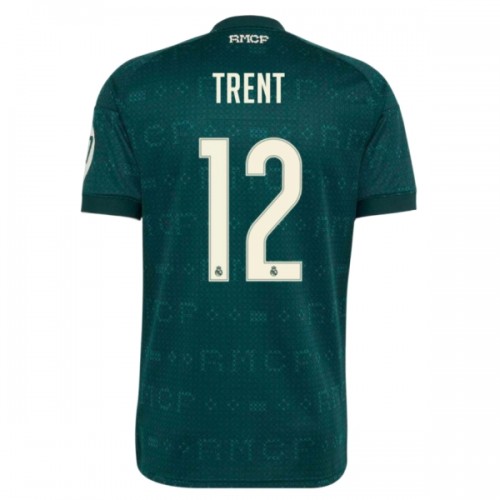 Maglia Real Madrid Trent Alexander-Arnold 12 Secondo 2026-27 Maniche Corte - Uomo Maglia Real Madrid Trent Alexander-Arnold 12 Secondo 2026-27 Maniche Corte - Uomo