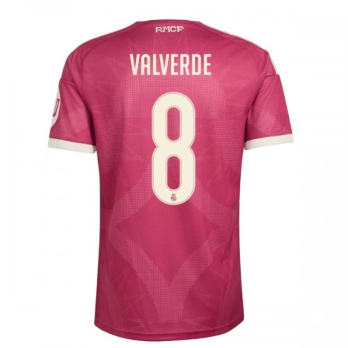 Maglia Real Madrid Valverde 8 Terzo 2026-27 Maniche Corte - Uomo Maglia Real Madrid Valverde 8 Terzo 2026-27 Maniche Corte - Uomo