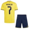 Divisa Al Nassr Ronaldo 7 Primo 2026-27 Maniche Corte - Bambino Divisa Al Nassr Ronaldo 7 Primo 2026-27 Maniche Corte - Bambino