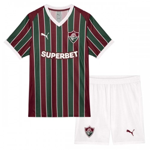 Divisa Fluminense FC Primo 2026-27 Maniche Corte - Bambino Divisa Fluminense FC Primo 2026-27 Maniche Corte - Bambino