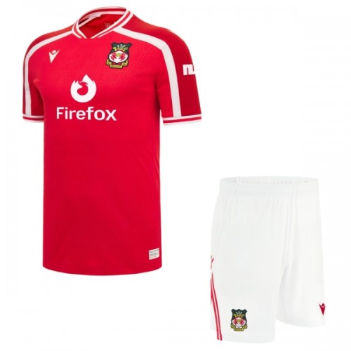 Divisa Wrexham Primo 2026-27 Maniche Corte - Bambino Divisa Wrexham Primo 2026-27 Maniche Corte - Bambino