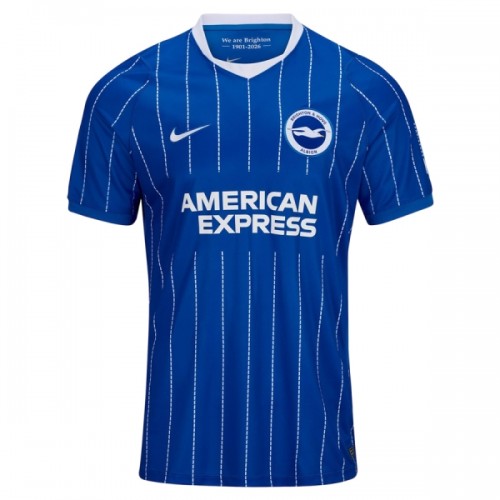 Maglia Brighton Hove Albion Primo 2026-27 Maniche Corte - Uomo Maglia Brighton Hove Albion Primo 2026-27 Maniche Corte - Uomo