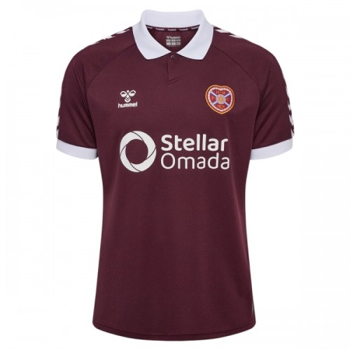 Maglia Heart of Midlothian Primo 2026-27 Maniche Corte - Uomo Maglia Heart of Midlothian Primo 2026-27 Maniche Corte - Uomo