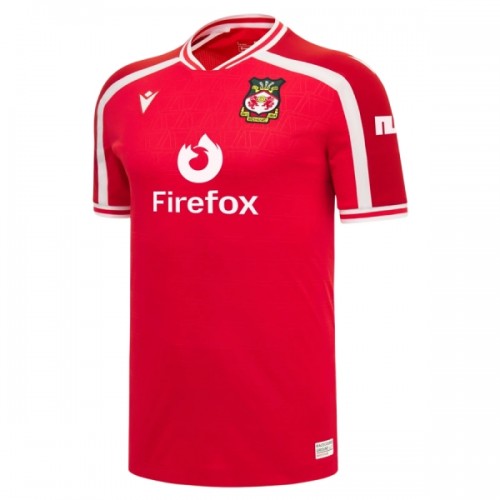 Maglia Wrexham Primo 2026-27 Maniche Corte - Uomo Maglia Wrexham Primo 2026-27 Maniche Corte - Uomo