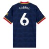 Maglia Arsenal Gabriel 6 Secondo 2026-27 Maniche Corte - Uomo