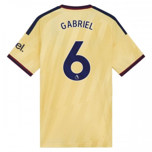 Maglia Arsenal Gabriel 6 Terzo 2026-27 Maniche Corte - Uomo Maglia Arsenal Gabriel 6 Terzo 2026-27 Maniche Corte - Uomo
