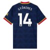 Maglia Arsenal Gyokeres 14 Secondo 2026-27 Maniche Corte - Uomo Maglia Arsenal Gyokeres 14 Secondo 2026-27 Maniche Corte - Uomo