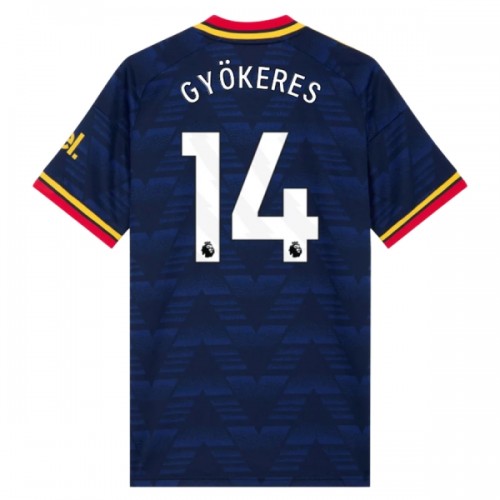 Maglia Arsenal Gyokeres 14 Secondo 2026-27 Maniche Corte - Uomo Maglia Arsenal Gyokeres 14 Secondo 2026-27 Maniche Corte - Uomo