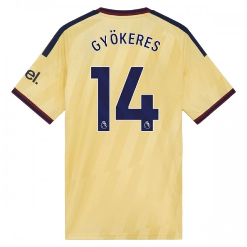 Maglia Arsenal Gyokeres 14 Terzo 2026-27 Maniche Corte - Uomo Maglia Arsenal Gyokeres 14 Terzo 2026-27 Maniche Corte - Uomo