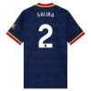 Maglia Arsenal Saliba 2 Secondo 2026-27 Maniche Corte - Uomo