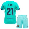 Divisa Barcellona F. De Jong 21 Terzo 2026-27 Maniche Corte - Bambino