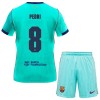 Divisa Barcellona Pedri 8 Terzo 2026-27 Maniche Corte - Bambino Divisa Barcellona Pedri 8 Terzo 2026-27 Maniche Corte - Bambino