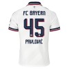 Maglia FC Bayern Monaco Pavlovic 45 Secondo 2026-27 Maniche Corte - Uomo Maglia FC Bayern Monaco Pavlovic 45 Secondo 2026-27 Maniche Corte - Uomo