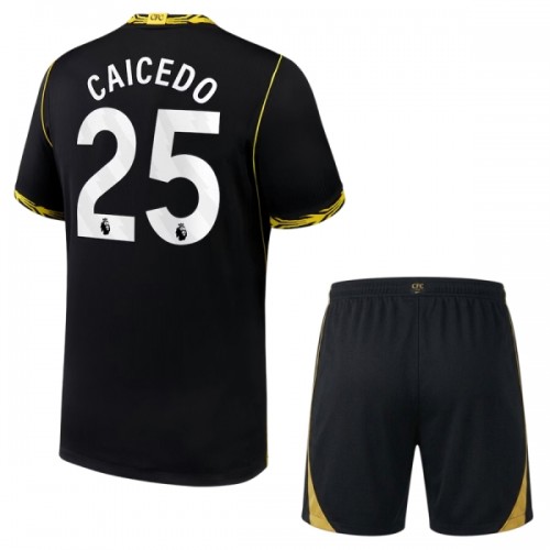 Divisa Chelsea Caicedo 25 Secondo 2026-27 Maniche Corte - Bambino Divisa Chelsea Caicedo 25 Secondo 2026-27 Maniche Corte - Bambino