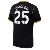 Maglia Chelsea Caicedo 25 Secondo 2026-27 Maniche Corte - Uomo