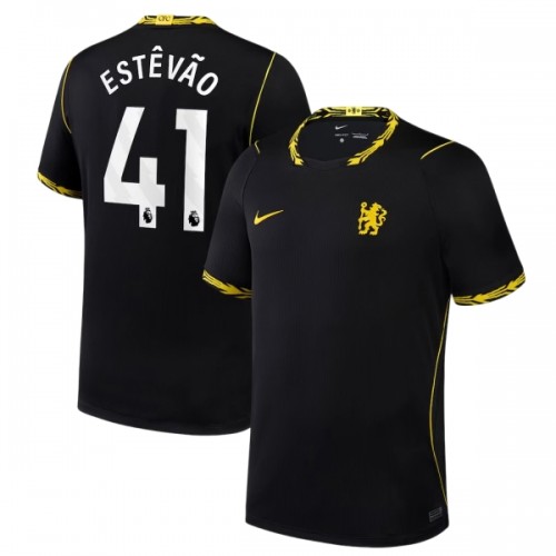 Maglia Chelsea Estevao 41 Secondo 2026-27 Maniche Corte - Uomo Maglia Chelsea Estevao 41 Secondo 2026-27 Maniche Corte - Uomo
