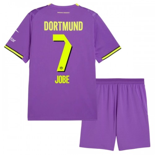 Divisa Borussia Dortmund Jobe 7 Terzo 2026-27 Maniche Corte - Bambino Divisa Borussia Dortmund Jobe 7 Terzo 2026-27 Maniche Corte - Bambino