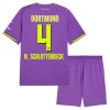 Divisa Borussia Dortmund N. Schlotterbeck 4 Terzo 2026-27 Maniche Corte - Bambino