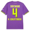 Maglia Borussia Dortmund N. Schlotterbeck 4 Terzo 2026-27 Maniche Corte - Uomo Maglia Borussia Dortmund N. Schlotterbeck 4 Terzo 2026-27 Maniche Corte - Uomo