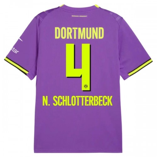 Maglia Borussia Dortmund N. Schlotterbeck 4 Terzo 2026-27 Maniche Corte - Uomo Maglia Borussia Dortmund N. Schlotterbeck 4 Terzo 2026-27 Maniche Corte - Uomo