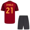 Divisa AS Roma Dybala 21 Primo 2026-27 Maniche Corte - Bambino