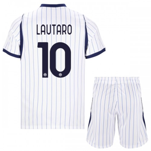 Divisa Inter Milan Lautaro 10 Secondo 2026-27 Maniche Corte - Bambino Divisa Inter Milan Lautaro 10 Secondo 2026-27 Maniche Corte - Bambino
