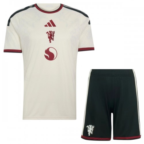 Divisa Manchester United Terzo 2026-27 Maniche Corte - Bambino Divisa Manchester United Terzo 2026-27 Maniche Corte - Bambino