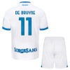 Divisa SSC Napoli De Bruyne 11 Secondo 2026-27 Maniche Corte - Bambino
