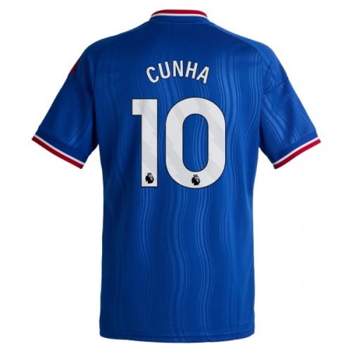 Maglia Manchester United Cunha 10 Secondo 2026-27 Maniche Corte - Uomo Maglia Manchester United Cunha 10 Secondo 2026-27 Maniche Corte - Uomo