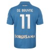 Maglia SSC Napoli De Bruyne 11 Primo 2026-27 Maniche Corte - Uomo