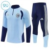 Ajax Felpe da Allenamento Quarto-Zip 2026-27 Blu - Bambino