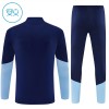 Ajax Felpe da Allenamento Quarto-Zip 2026-27 Blu - Bambino