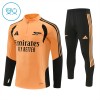 Arsenal Felpe da Allenamento Quarto-Zip 2026-27 Gialla - Bambino